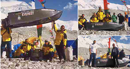 Porta-Bote Faltboote Weltrekord Mount Everest - hchste berfahrt per Boot der Welt! 